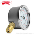 Stainless steel manometer glycerin filled pressure gauge